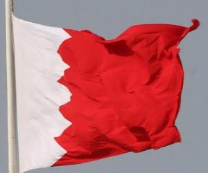 Puzle Bandeira do Bahrein