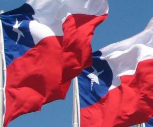 Puzle Bandeira do Chile