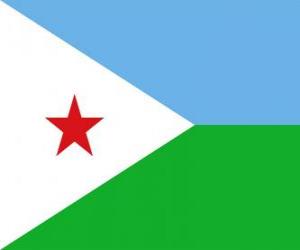 Puzle Bandeira do Djibouti