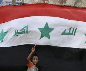 Puzle Bandeira do Iraque