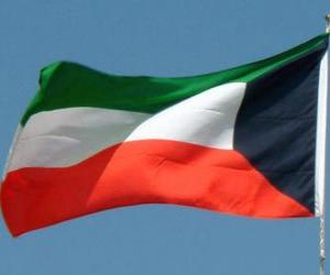 Puzle Bandeira do Kuwait