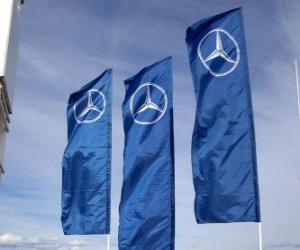 Puzle Bandeira do Mercedes GP