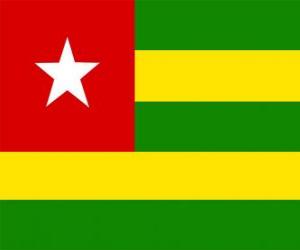 Puzle Bandeira do Togo