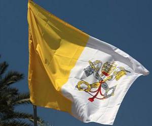 Puzle Bandeira do Vaticano