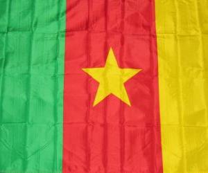 Puzle Bandeira dos Camarões