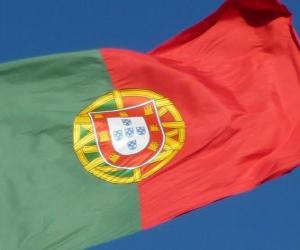 Puzle Bandera de Portugal