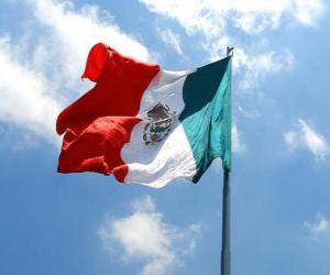 Puzle Bandera do México