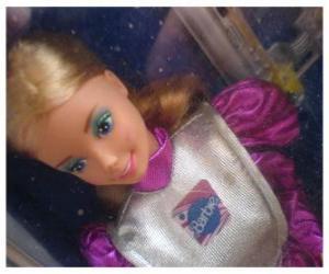 Puzle Barbie astronauta