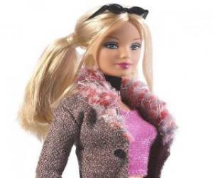 Puzle Barbie com óculos de sol