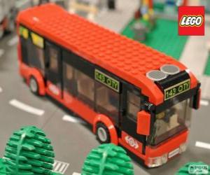 Puzle Barra-ônibus urbana de Lego