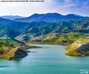 Puzle Barragem de Kalavasos, Chipre