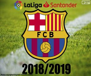 Puzle Barça, campeão 2018-2019