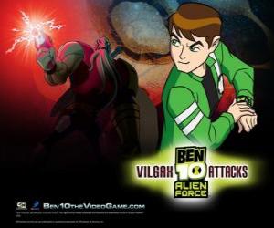 Puzle Ben 10 Alien Force Vilgax Attacks