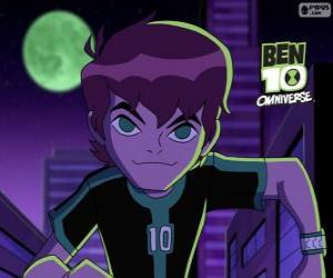 Puzle Ben 10 Omniverse na cidade