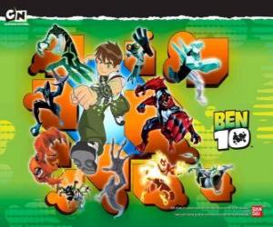 Puzle Ben 10 personalidades