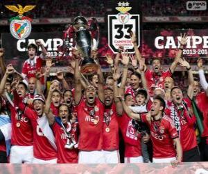 Puzle Benfica, campeão 2013-2014