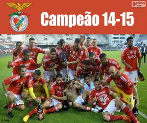 Puzle Benfica, campeão 2014-2015