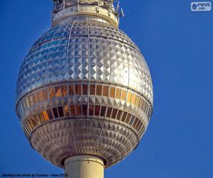 Puzle Berliner Fernsehturm, Alemanha