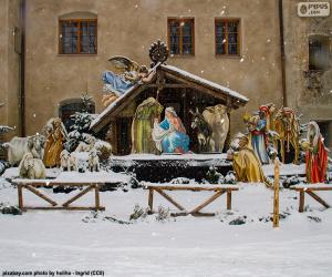 Puzle Berço de neve