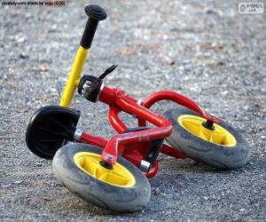 Puzle Bicicleta de criança