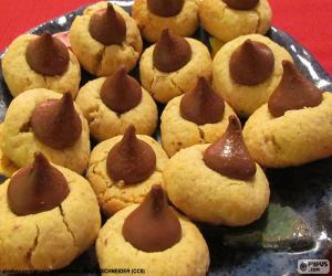 Puzle Biscoitos de chocolate de Natal