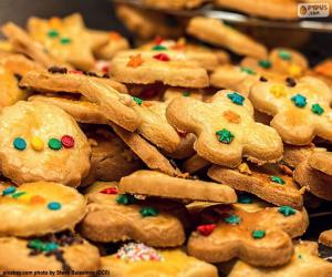 Puzle Biscoitos decorados, Natal