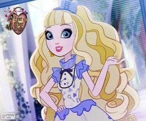 Puzle Blondie Lockes, uma jovem Real em Ever After High