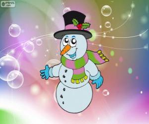 Puzle Boneco de neve