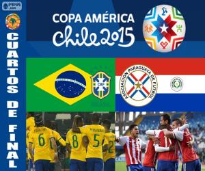 Puzle BRA - PAR, Copa América 2015