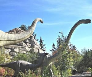 Imprimir quebra cabeça O Comboio dos Dinossauros 3