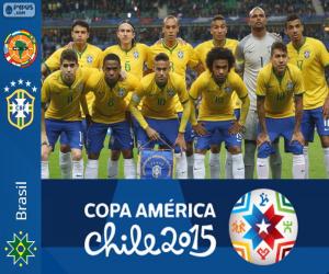 Puzle Brasil Copa América 2015