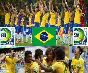 Puzle Brasil Copa das Confederações de 2013