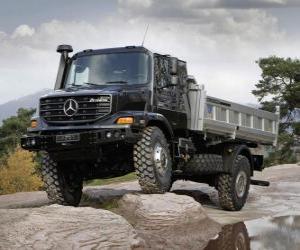 Puzle Caminhão Mercedes Benz Zetros