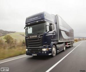 Puzle Caminhão Scania R 580 4×2 Streamline