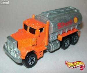 Puzle Caminhão-tanque, Hot Wheels