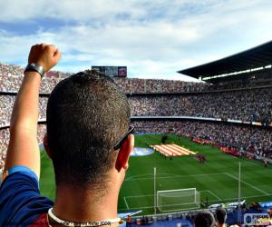 Puzle Camp Nou, Barcelona