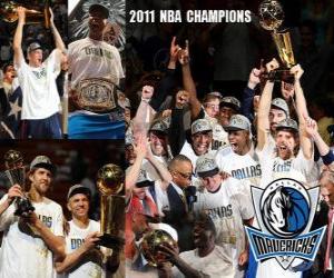 Puzle Campeões 2011 da NBA Dallas Mavericks