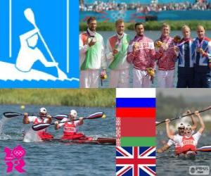 Puzle Canoagem K2 200m masc Londres 2012