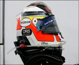 Puzle Capacete de Nicolas Hülkenberg 2010