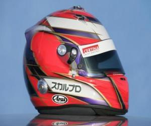 Puzle Capacete Kamui Kobayashi 2010