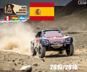 Puzle Carlos Sainz Dakar 2018