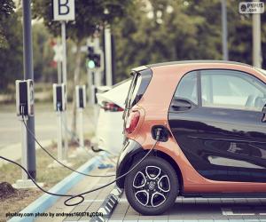 Puzle Carregamento de carro elétrico