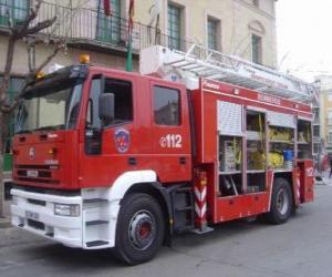 Puzle Carro de bombeiros