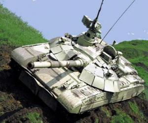 Puzle Carro de combate o tanque de guerra T-72