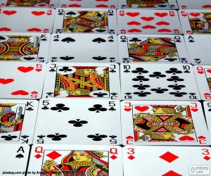 Puzle Cartas de pôquer