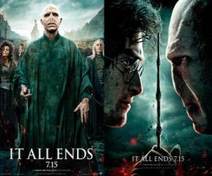 Puzle Cartazes de Harry Potter e as Relíquias da Morte - Harry Potter e os Talismãs da Morte (6)