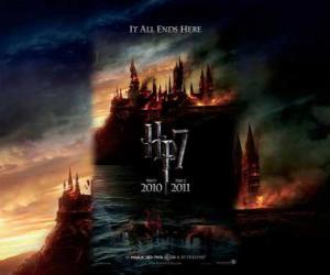 Puzle Cartazes de Harry Potter e as Relíquias da Morte - Harry Potter e os Talismãs da Morte (1)