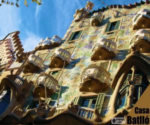 Puzle Casa Batlló, Barcelona