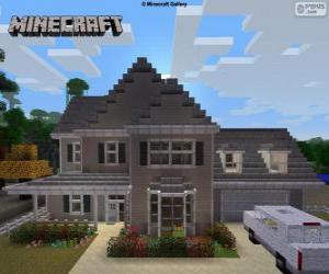 Puzle Casa de Minecraft