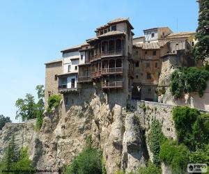 Puzle Casas Colgadas, Cuenca, Espanha